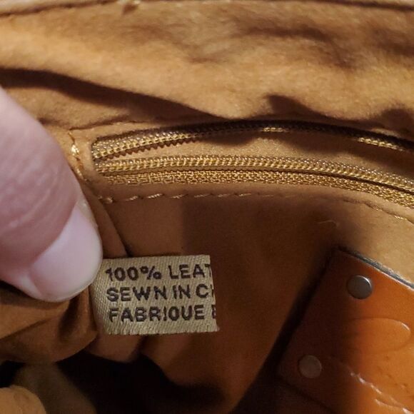 Patricia Nash Tooled Leather Flower Wistlet in Metallic Silver - Picture 14 of 16